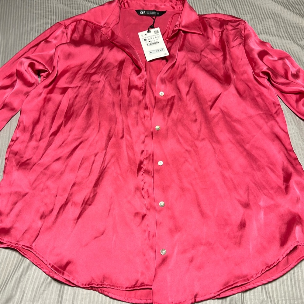 Pink blouse